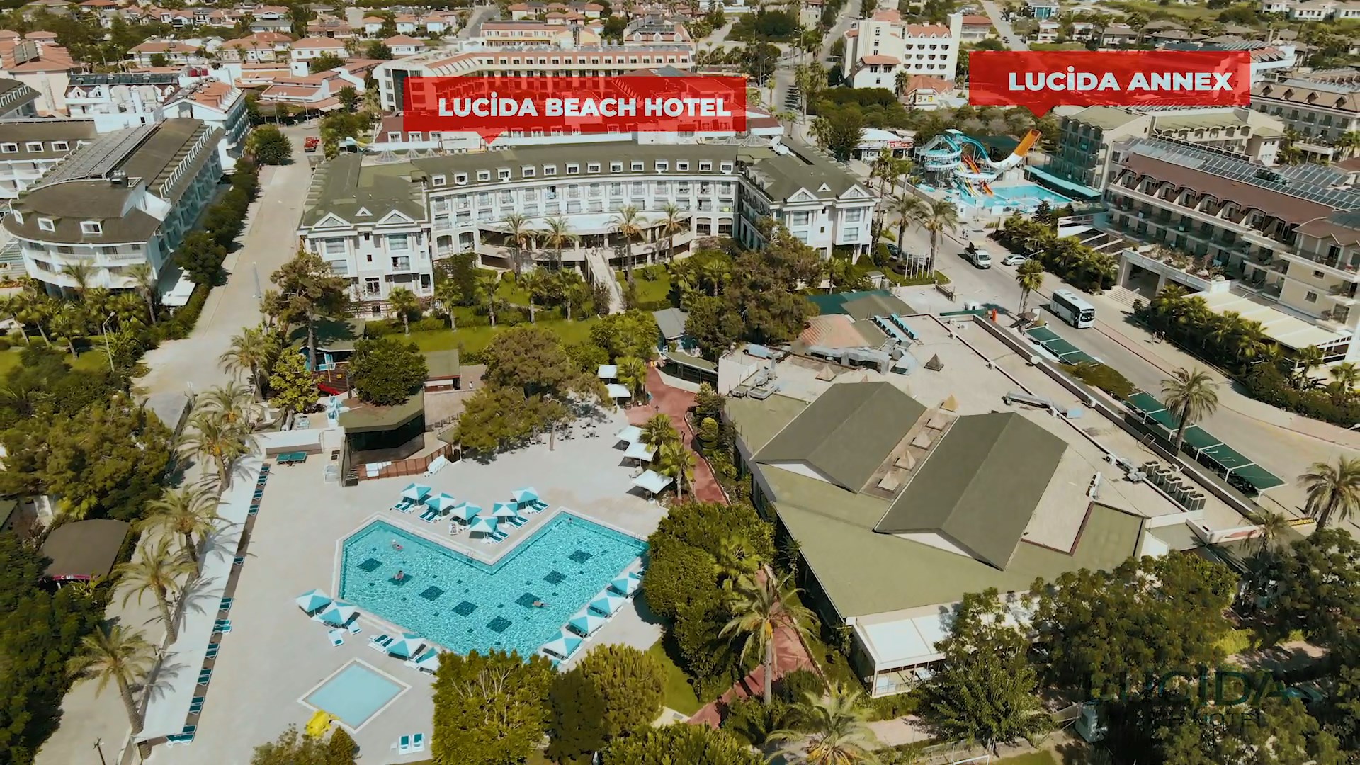 Отель lucida beach hotel фото